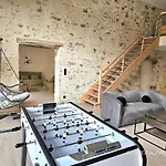 Feriehus La Tremblaie Grange Renovee Avec Vue Campagne - 10 Min Du Puy Dufou Chateaumur