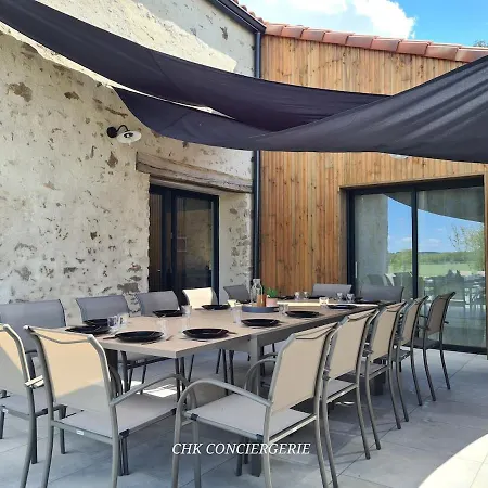 Prázdninový dům La Tremblaie Grange Renovee Avec Vue Campagne - 10 Min Du Puy Dufou *