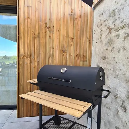 La Tremblaie Grange Renovee Avec Vue Campagne - 10 Min Du Puy Dufou Prázdninový dům Chateaumur