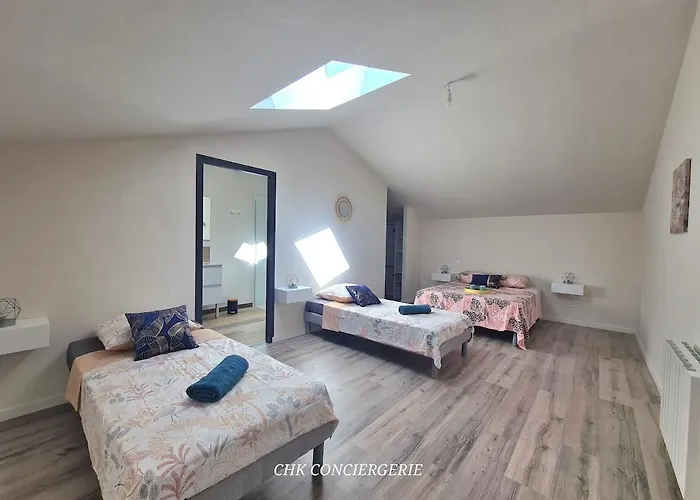 La Tremblaie Grange Renovee Avec Vue Campagne - 10 Min Du Puy Dufou * Chateaumur