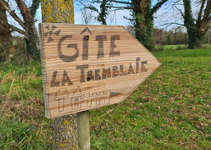 Feriehus La Tremblaie Grange Renovee Avec Vue Campagne - 10 Min Du Puy Dufou Chateaumur